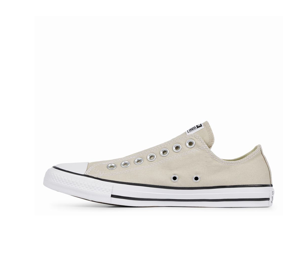 Tenis Converse Chuck Taylor All Star Slip Cano Baixo Mulher Bege/Branco 021437ONC